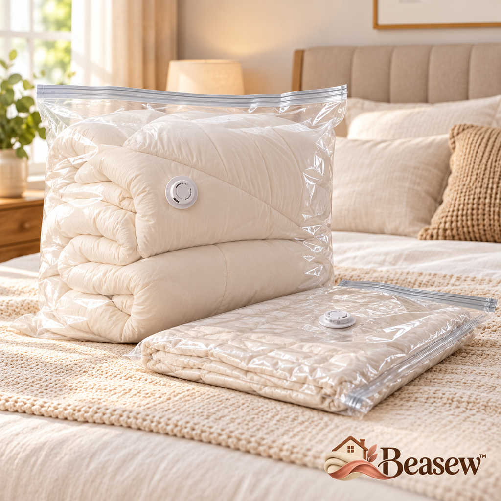 Beasew™ Clear Vacuum Storage Bag Set — view 4