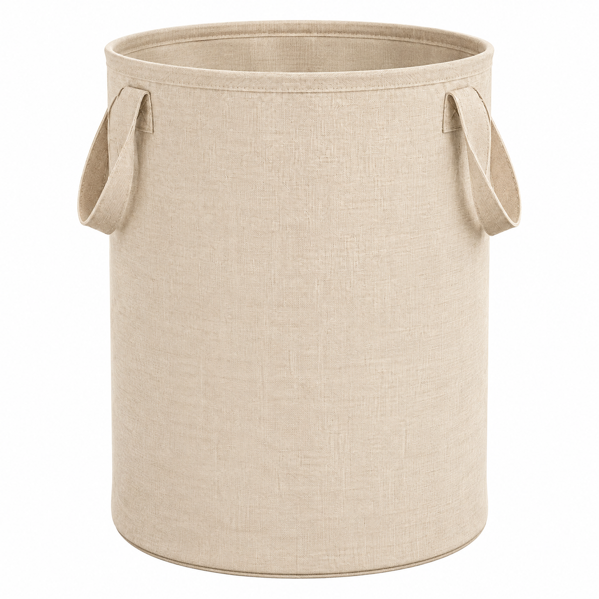 Beasew™ Beige Foldable Laundry Basket — view 1