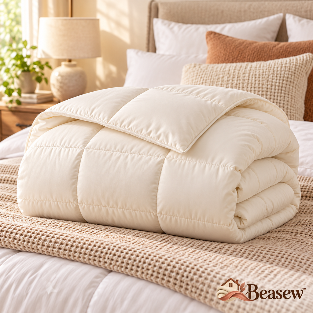 Beasew™ Ivory All-Season Comforter — view 4