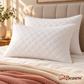 Beasew™ Quilted Cotton Pillow Pair — view 4